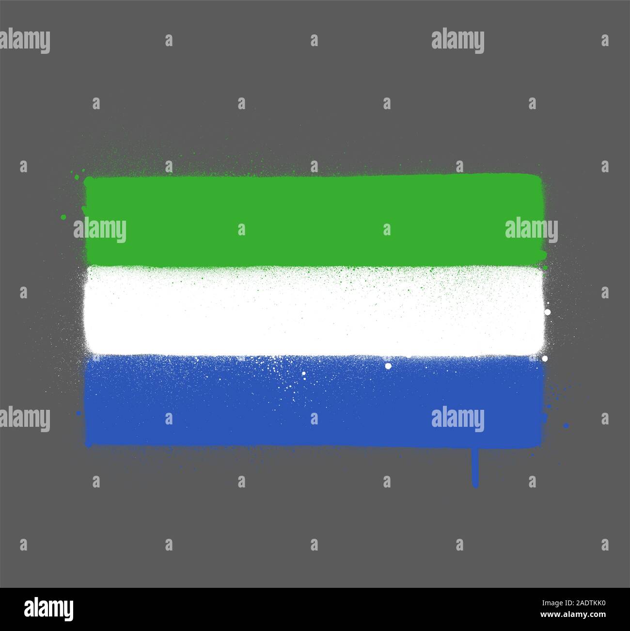 Flag sierra leone national country stock vector images