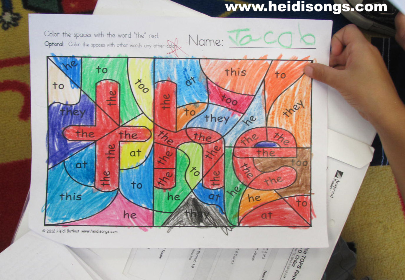 Hidden sight word coloring worksheets freebie alert