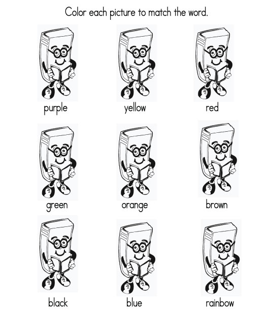Color worksheets