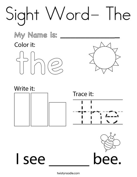 Sight word