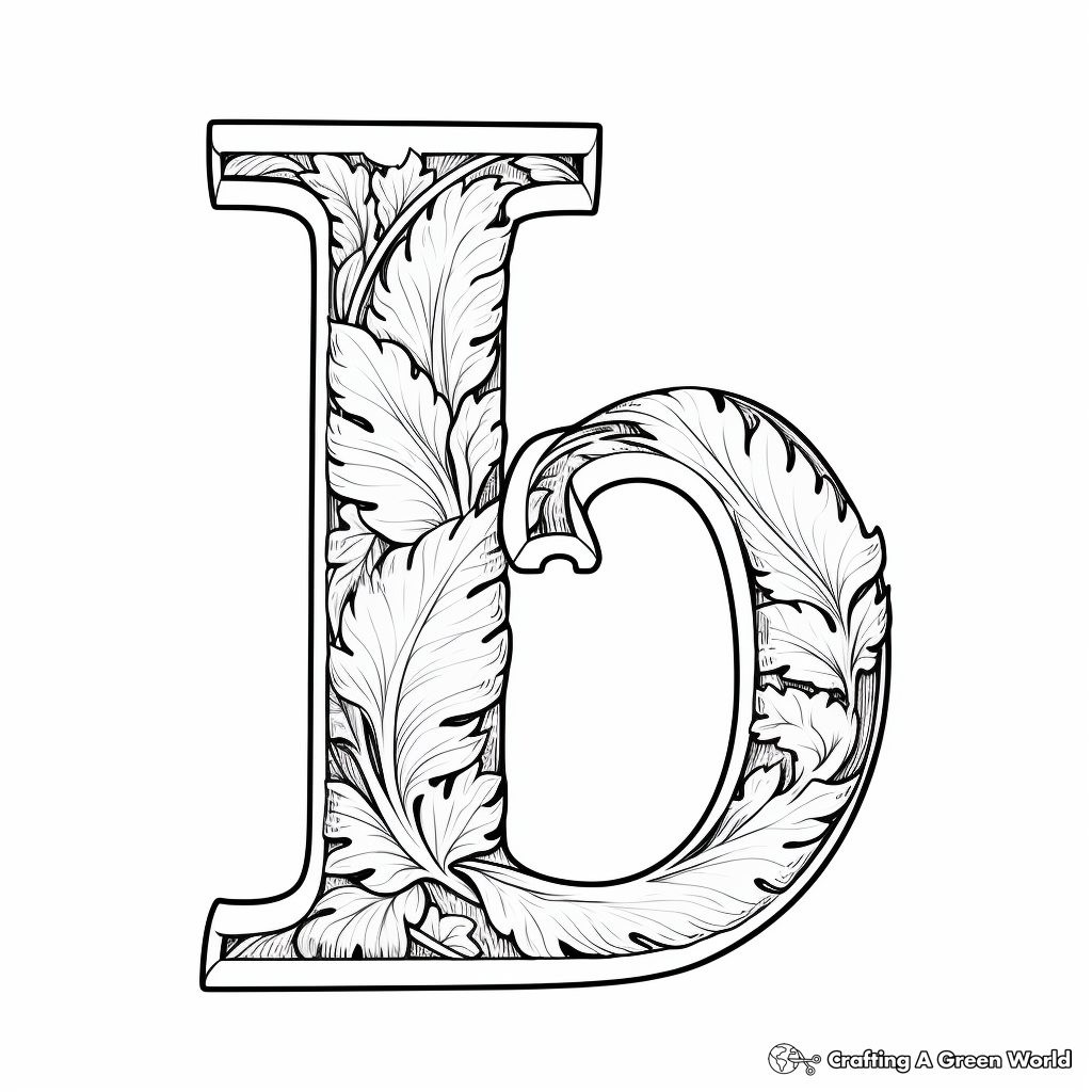 Letter l coloring pages