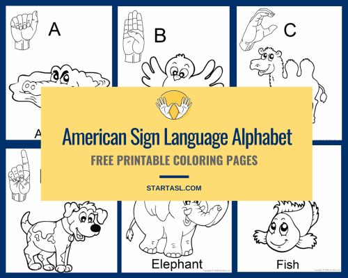 Sign language alphabet free downloads to learn it fast start asl