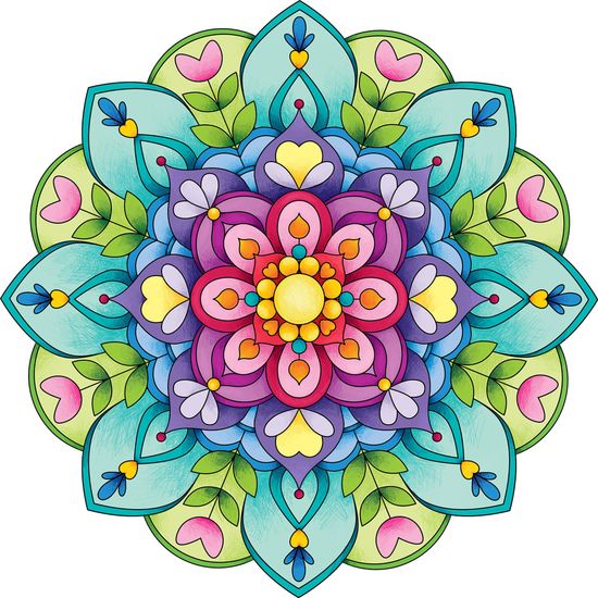 Estrella de puntas mandalas bonitas mandalas de colores mandalas arte