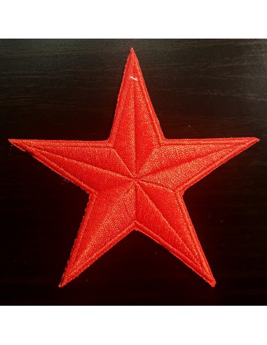 Estrella roja de puntas