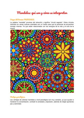 Como me relajo con mandalas pdf