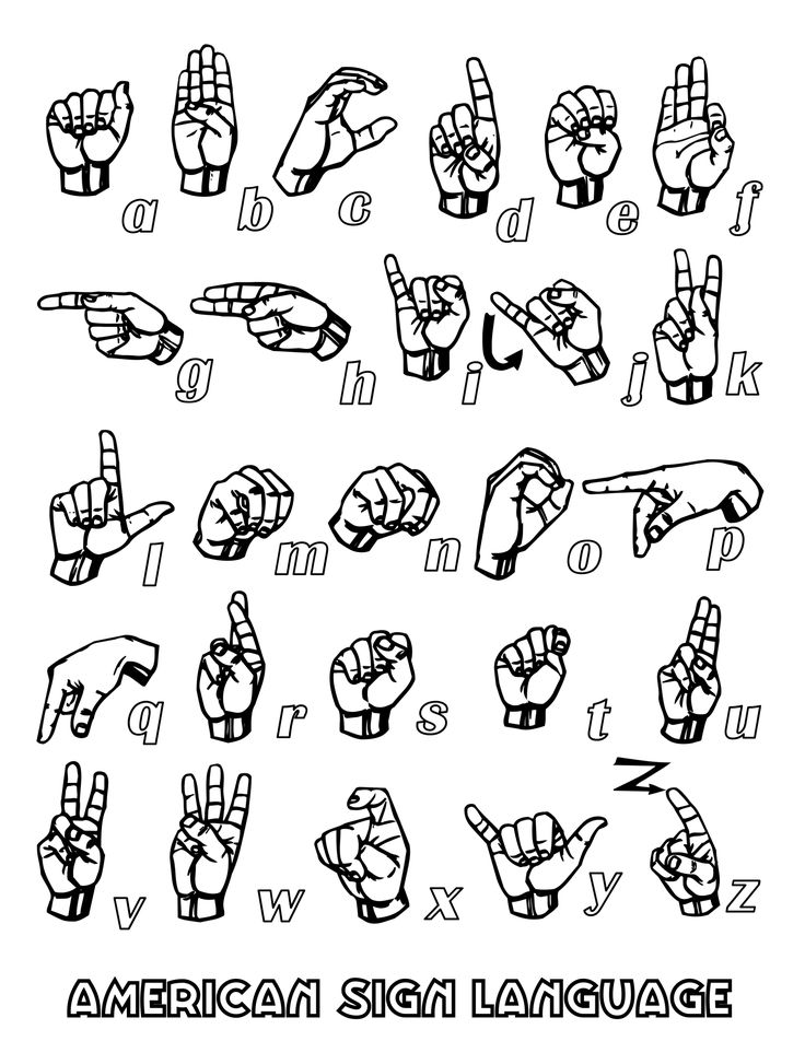 Sign language coloring books about sign language are now available for children of every age grouâ asl sign language sign language alphabet sign language colors