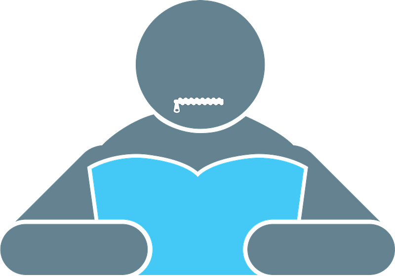 Silent reading clipart free download transparent png