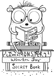 Reading clipart black and white vector images over