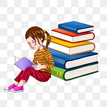 Reading books clipart images free download png transparent background