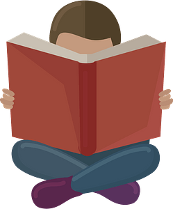 Silent reading clipart free download transparent png