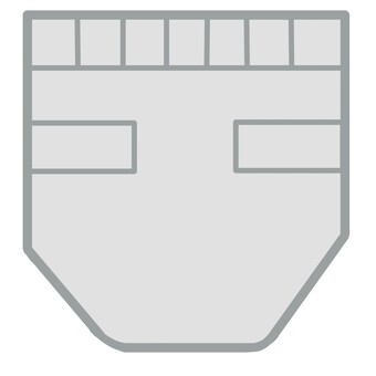 Free vectors diapers silhouette