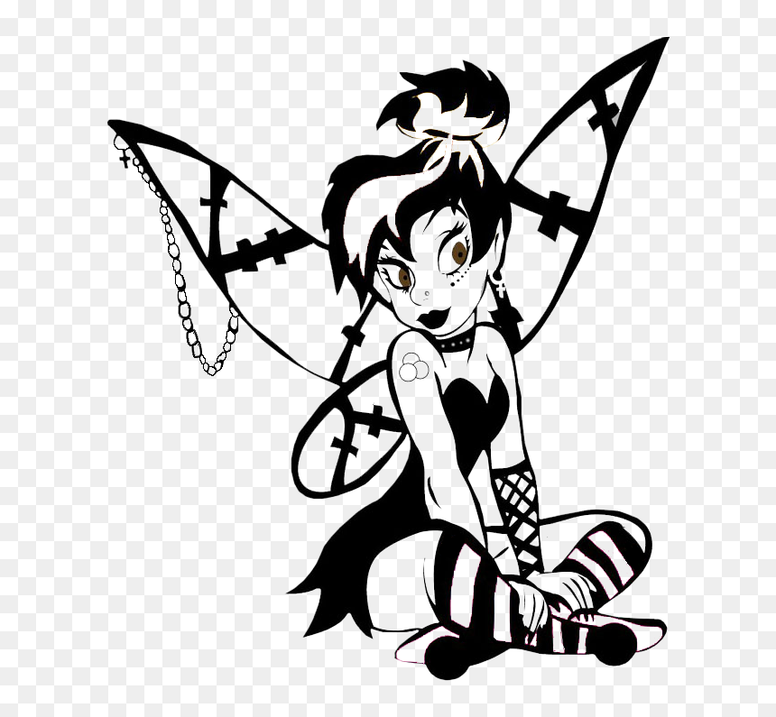 Tinkerbell clipart tinkerbell outline tinkerbell