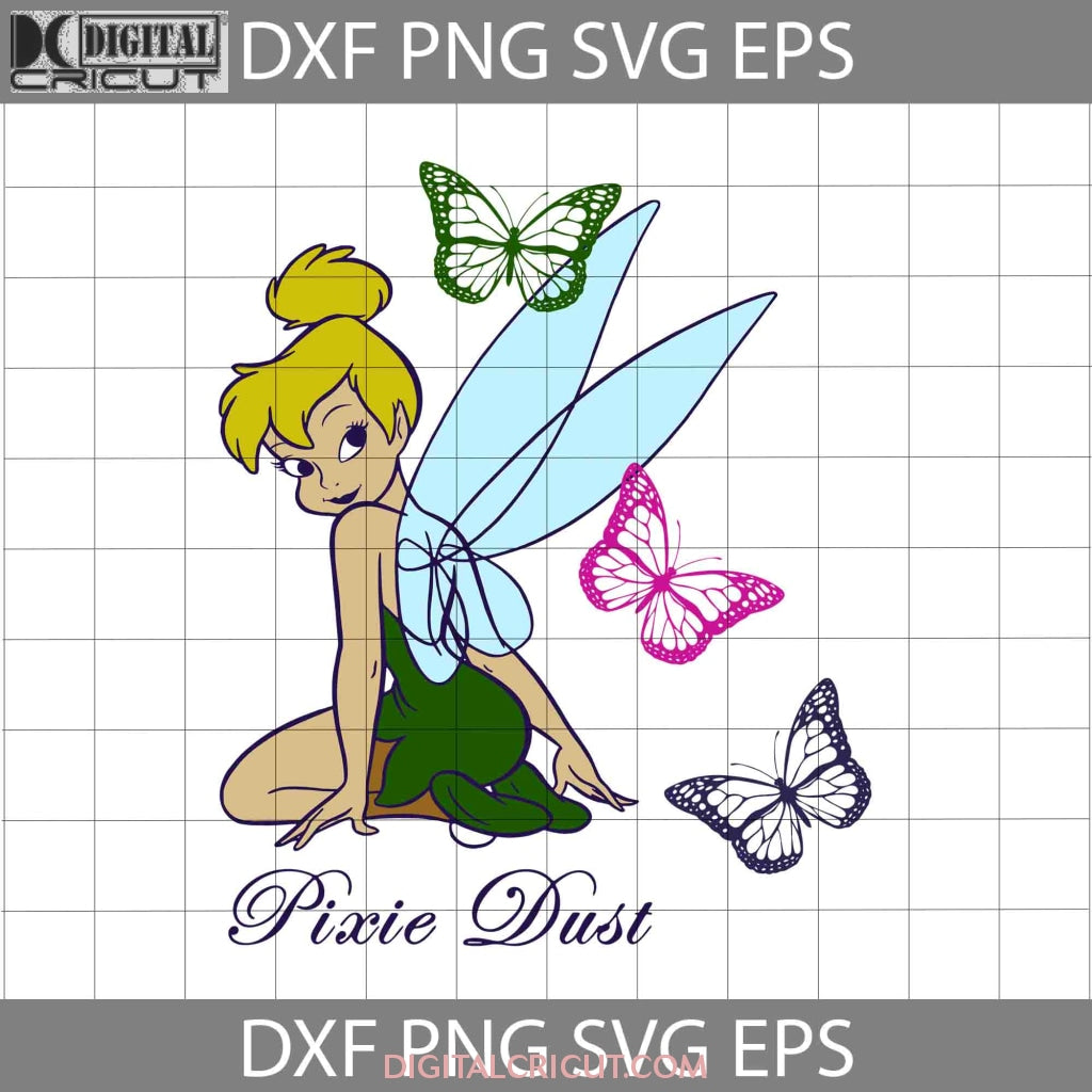 Tinkerbell pixie dust svg cartoon svg cricut file clipart svg png â