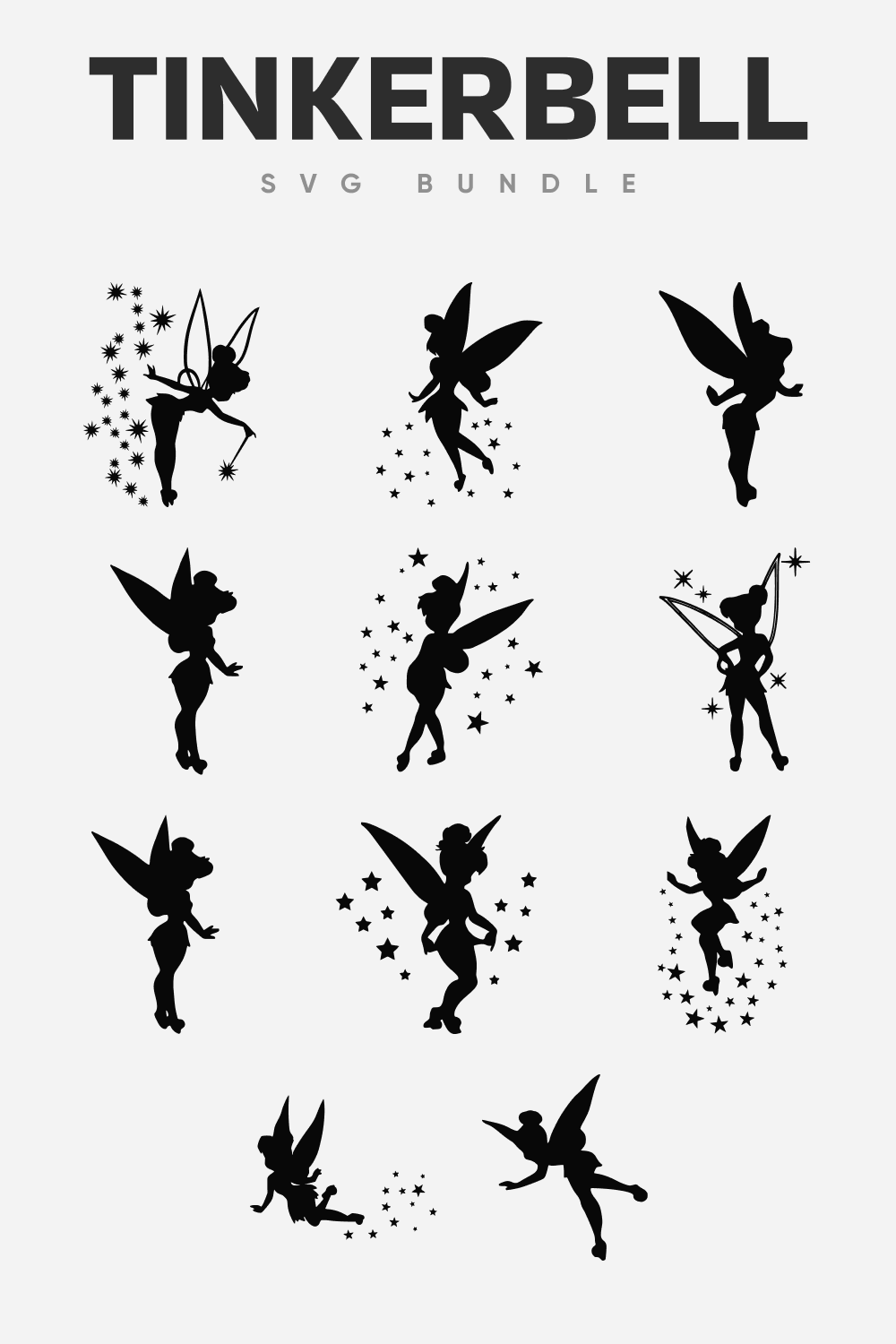 Tinkerbell svg bundle â