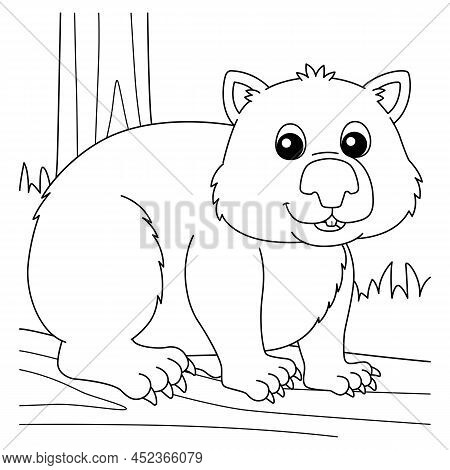 Cute funny coloring vector photo free trial bigstock
