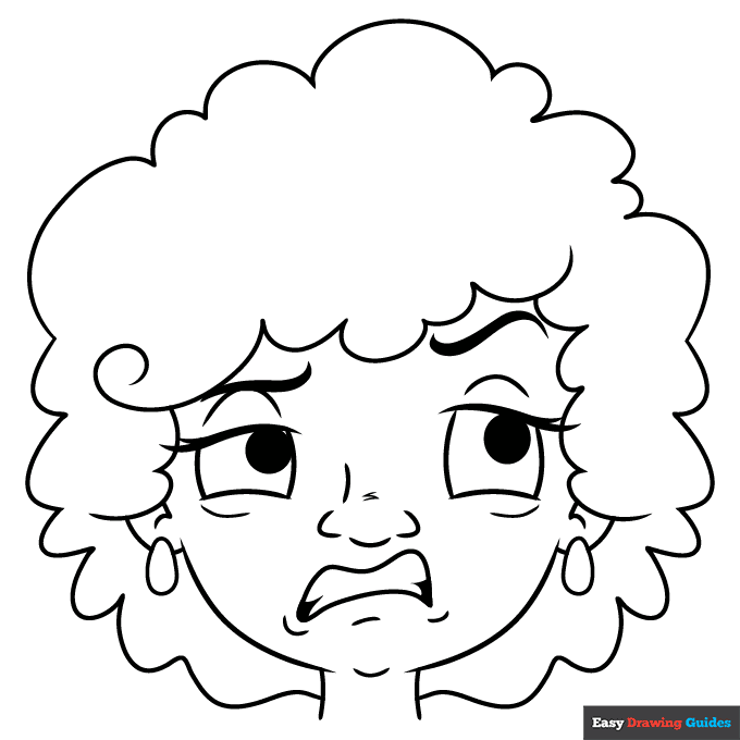 Free printable face coloring pages for kids