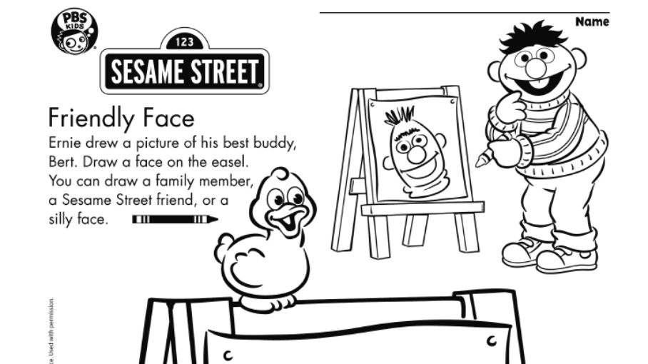 Friendly face kids coloring pages kids for parents