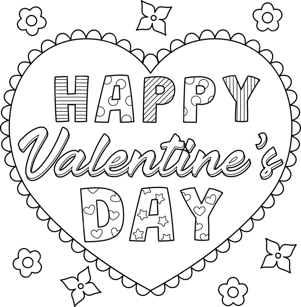 Feliz dãa de san valentãn pãgina para colorear para niãos tarjeta de felicitaciãn silueta feliz vector png tarjeta de felicitaciãn silueta contento png y vector para dcargar gratis