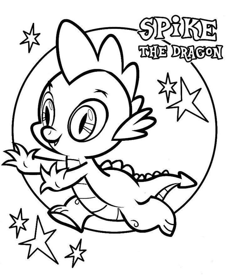 My little pony coloring pages spike littleponycoloringpages spike coloring littleponycâ my little pony coloring my little pony twilight dragon coloring page