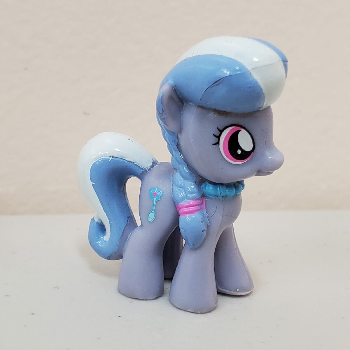My little pony silver spoon diamond dazzle tiara blind bag mini figures g mlp