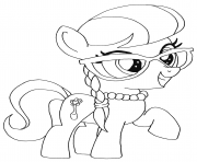 Fluttershy crystal empire my little pony coloring page printable