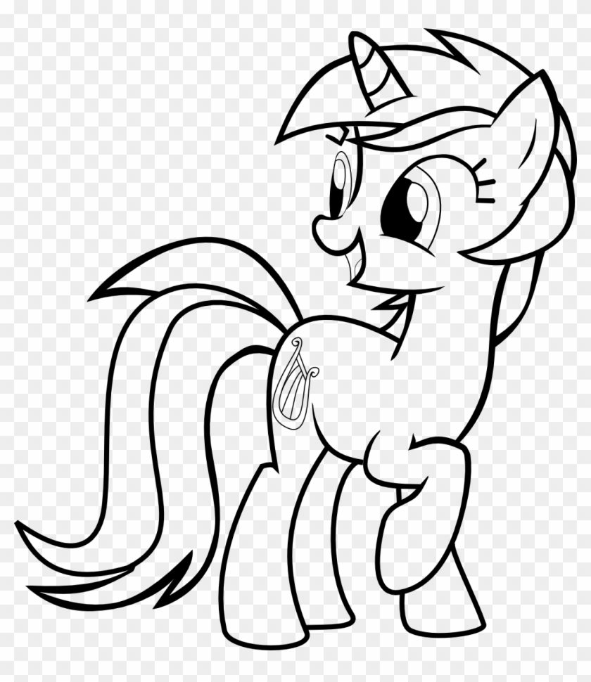 My little pony coloring derpy