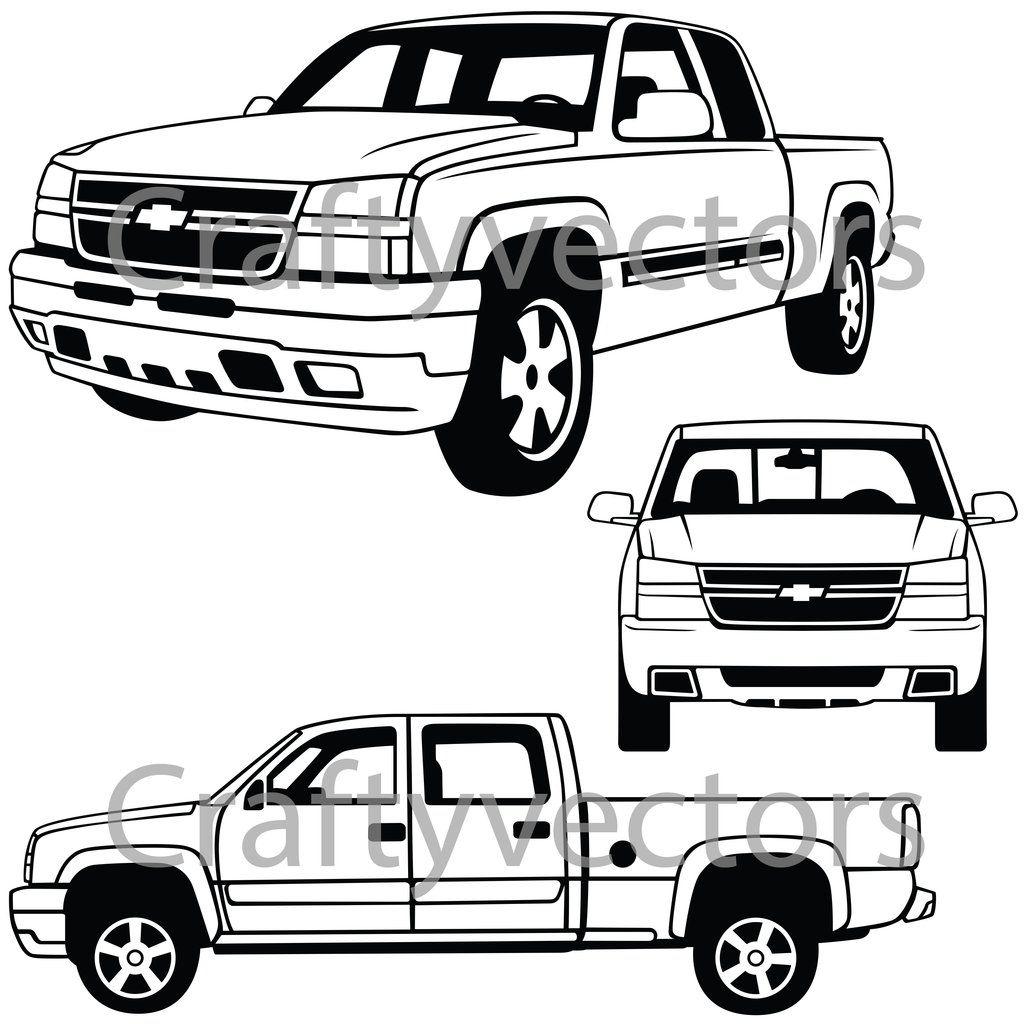 Chevrolet silverado vector silverado chevrolet silverado chevrolet