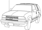 Dibujo de chevrolet silverado para colorear dibujos para colorear imprimir gratis