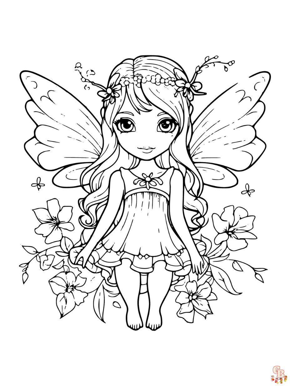 Fun and free fairy tale coloring pages for kids