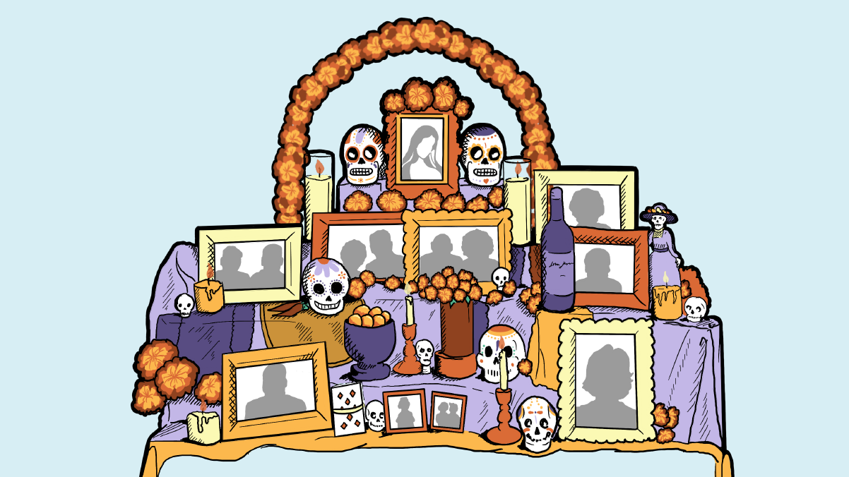 El dãa de muertos guãa visual para recordar a los difuntos en mãxico