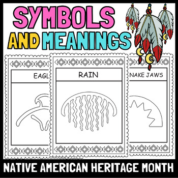 American symbols coloring tpt