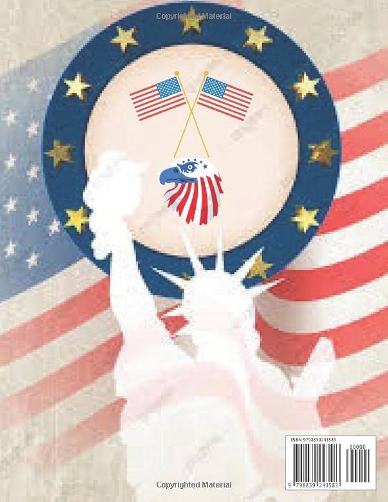 Patriotic th july quotes coloring book happy independence kalvin wayne libros