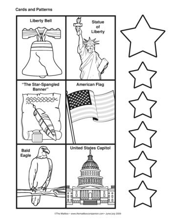 United states symbols book lesson plans