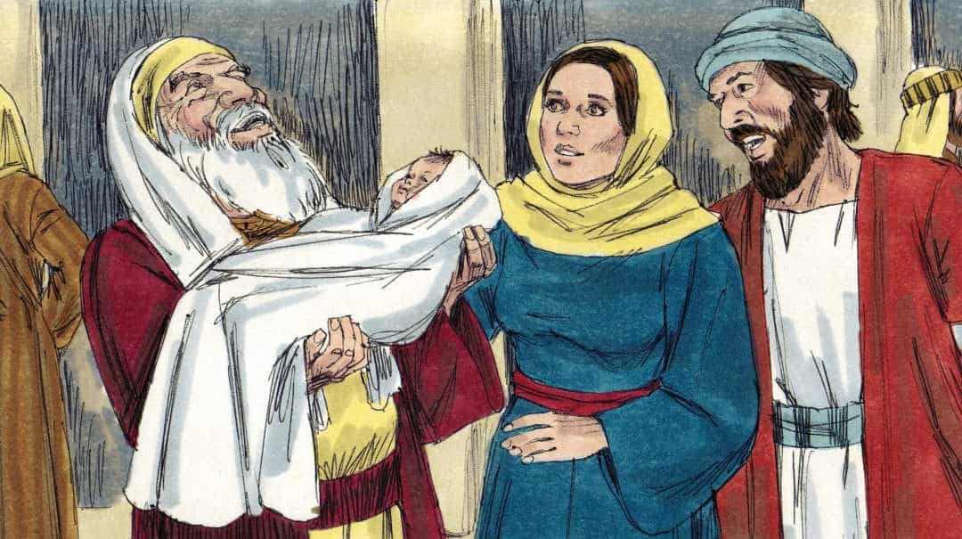 Bible lesson simeon and anna see the savior