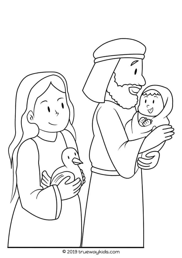 Simeon and anna â jesus presented in the temple
