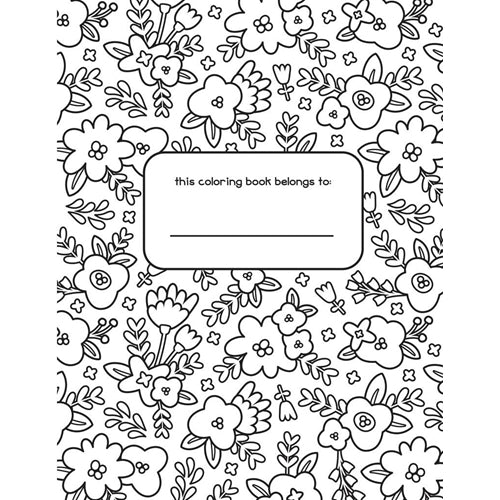 Lawn fawn spring coloring book lf â simon says stamp