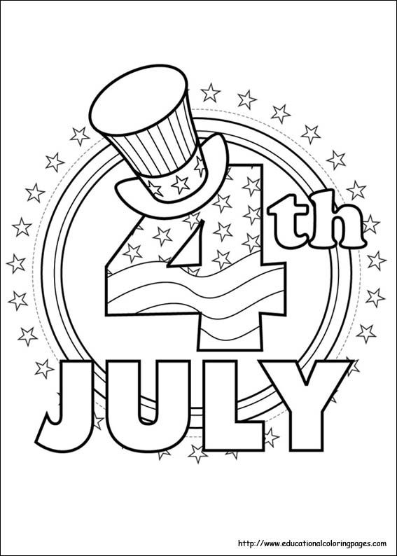 Coloring pages for kids fourth of july crafts for kids july colors july crafts