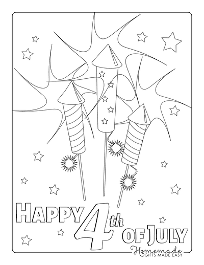 Fourth of july coloring pages free independence day printables