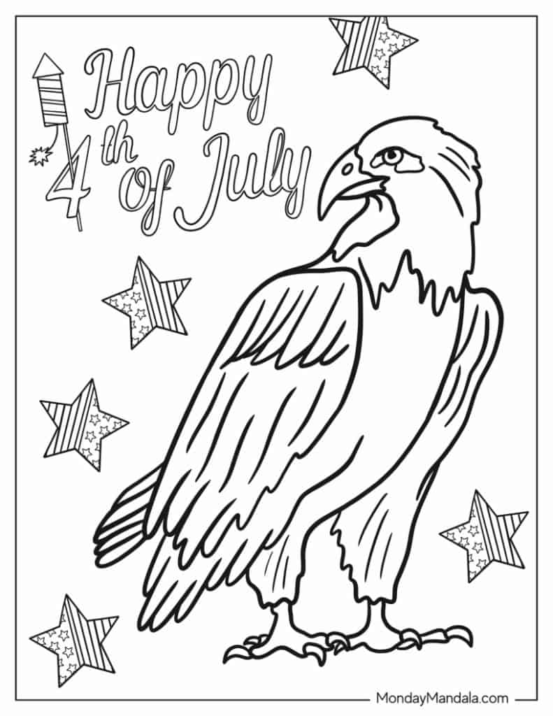Th of july coloring pages free pdf printables