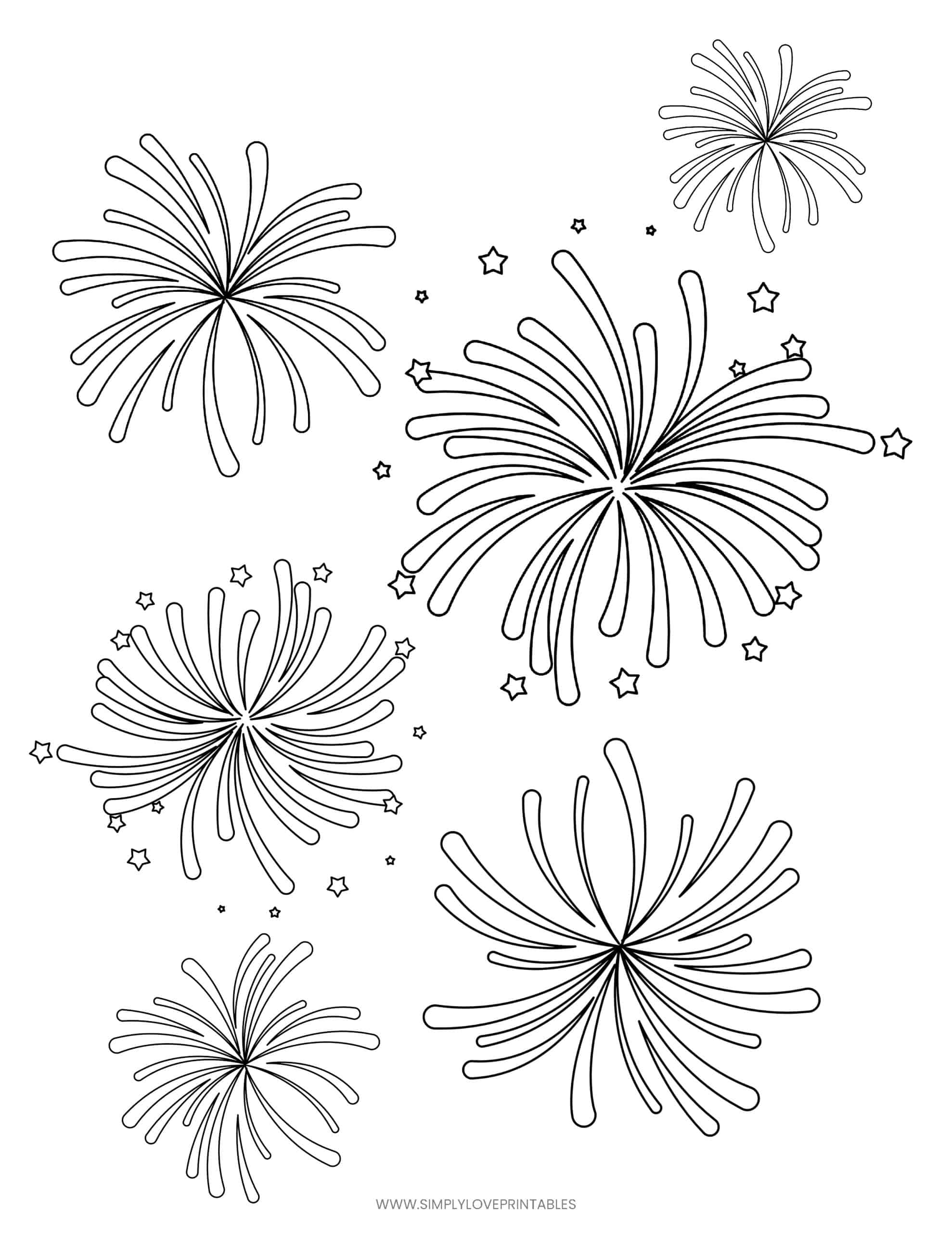 Free fourth of july coloring pages simply love printables