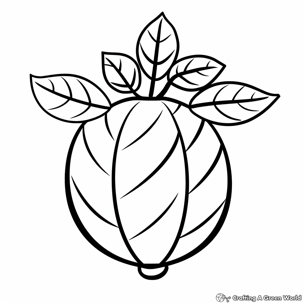 Acorn coloring pages
