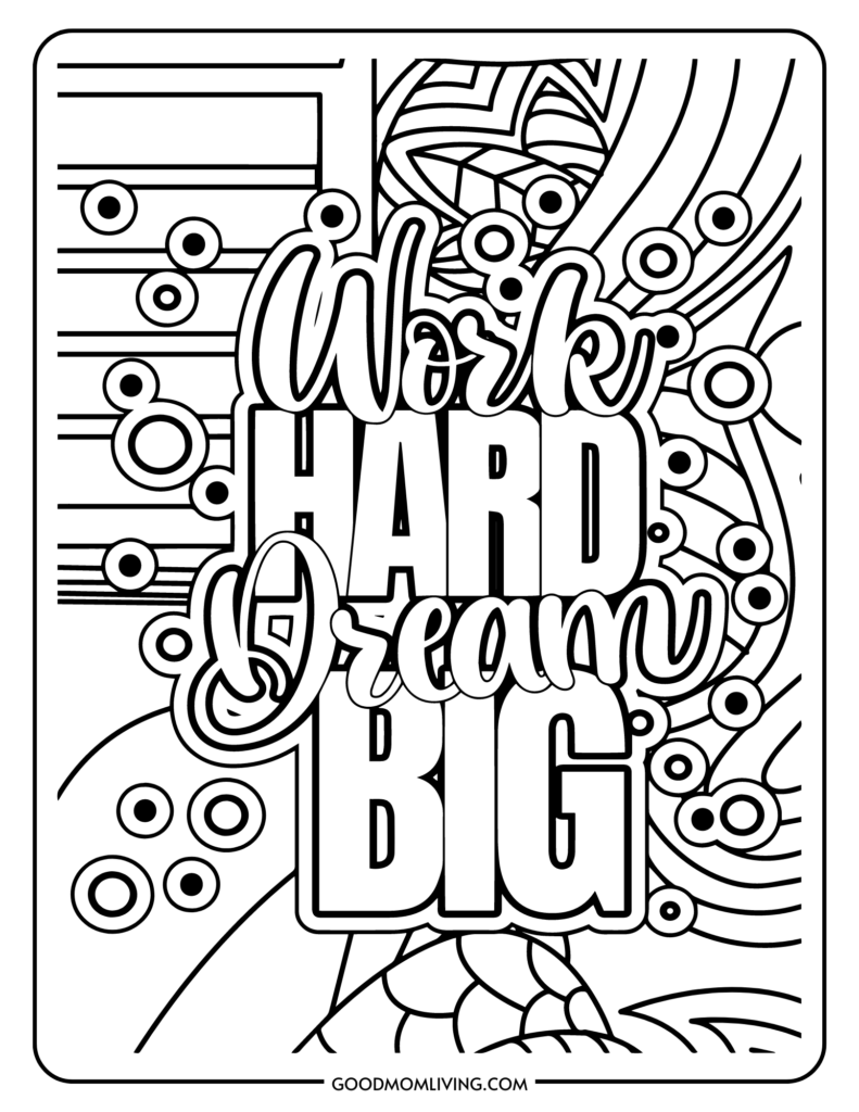 Free aesthetic coloring pages printable sheets