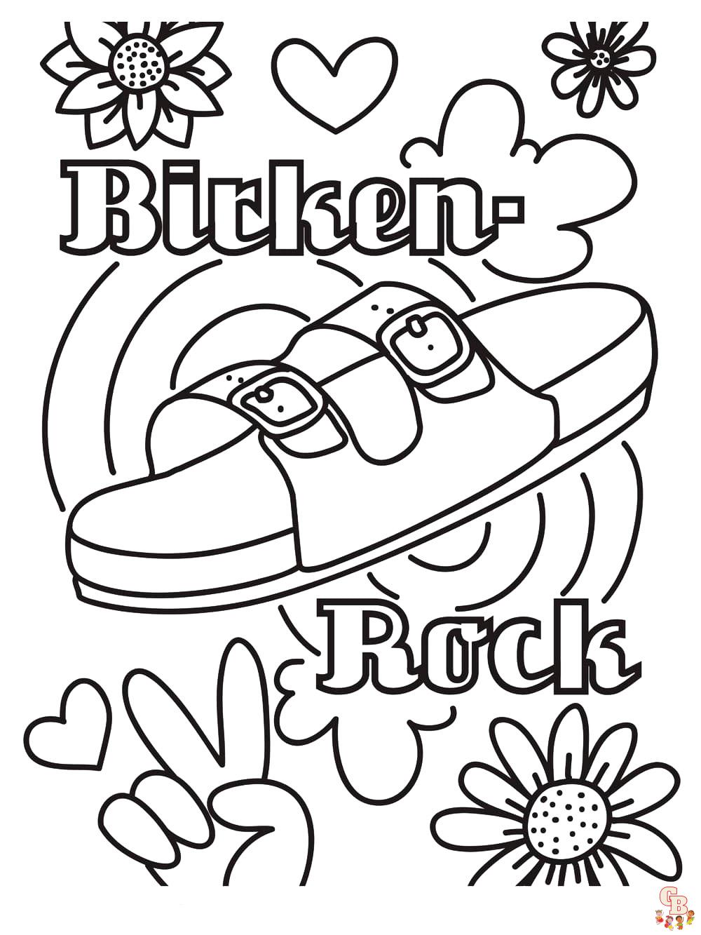 Aesthetic coloring pages