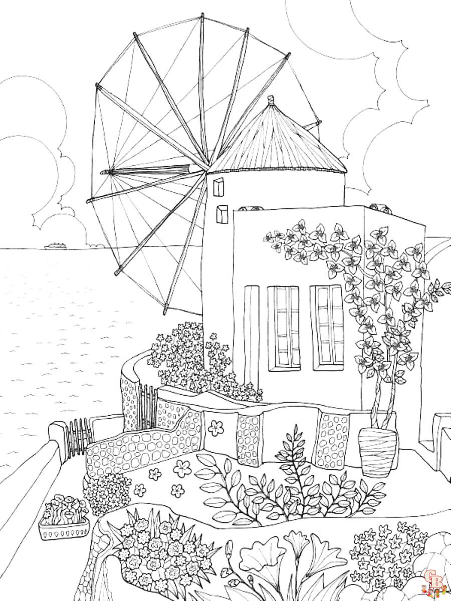 Aesthetic coloring pages