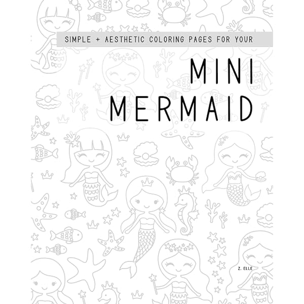 Simple and aesthetic coloring pages for farm