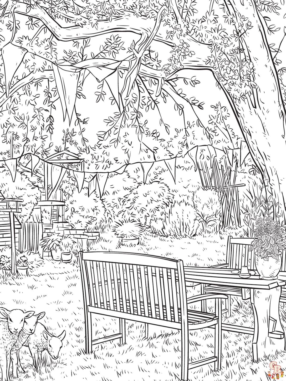 Aesthetic coloring pages