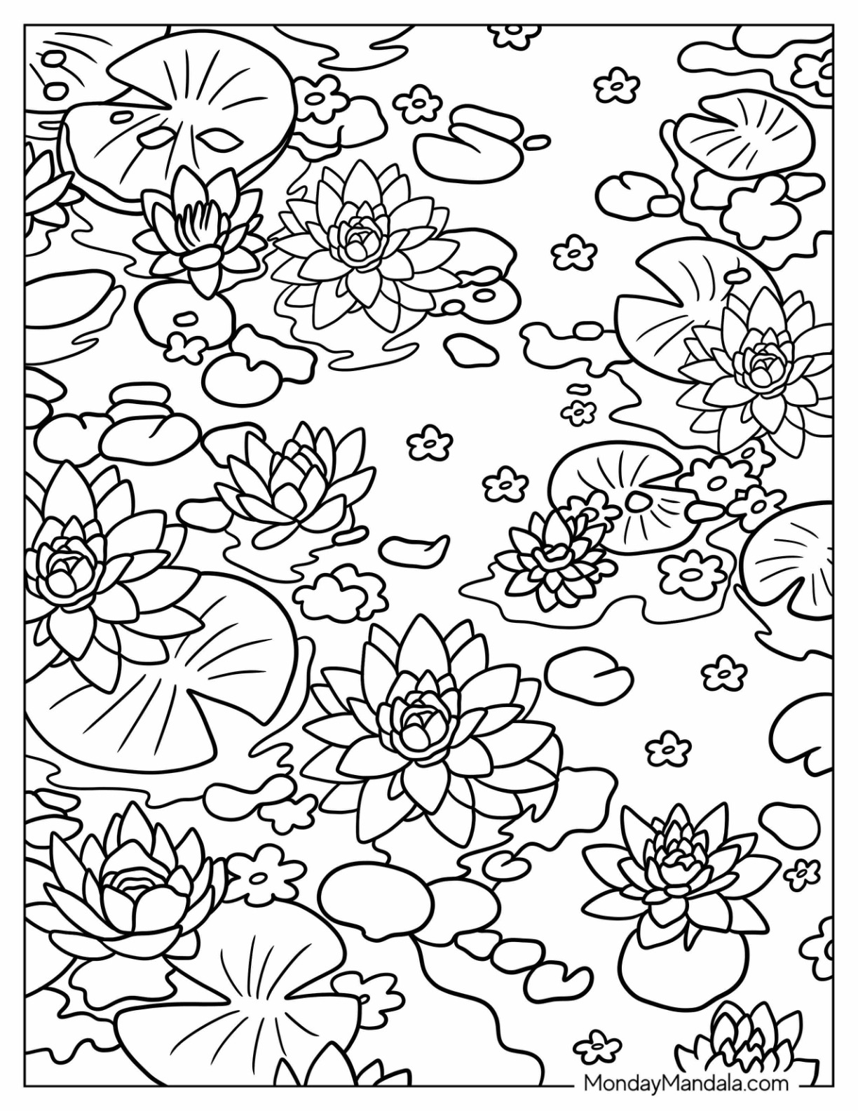 Aesthetic coloring pages free pdf printables