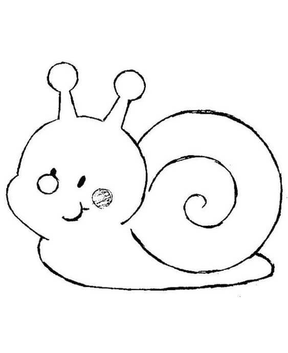 Free easy to print baby animal coloring pages