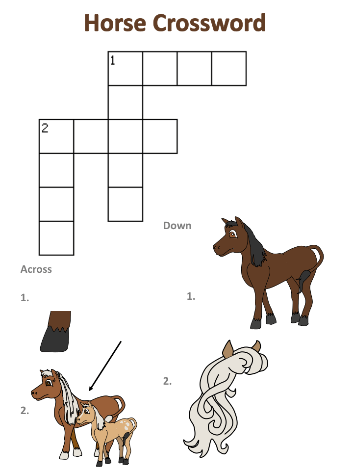 Horse crosswords