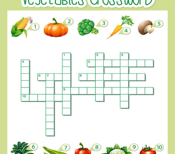 Free and easy to print crossword puzzles for kids
